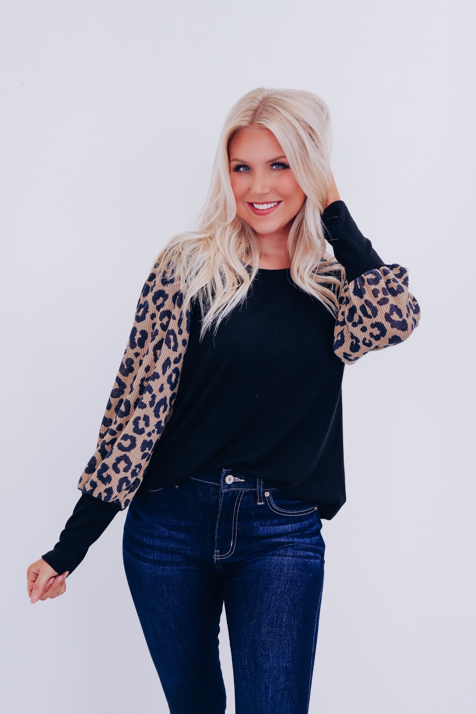 BLANCA TOP leopard main image 0