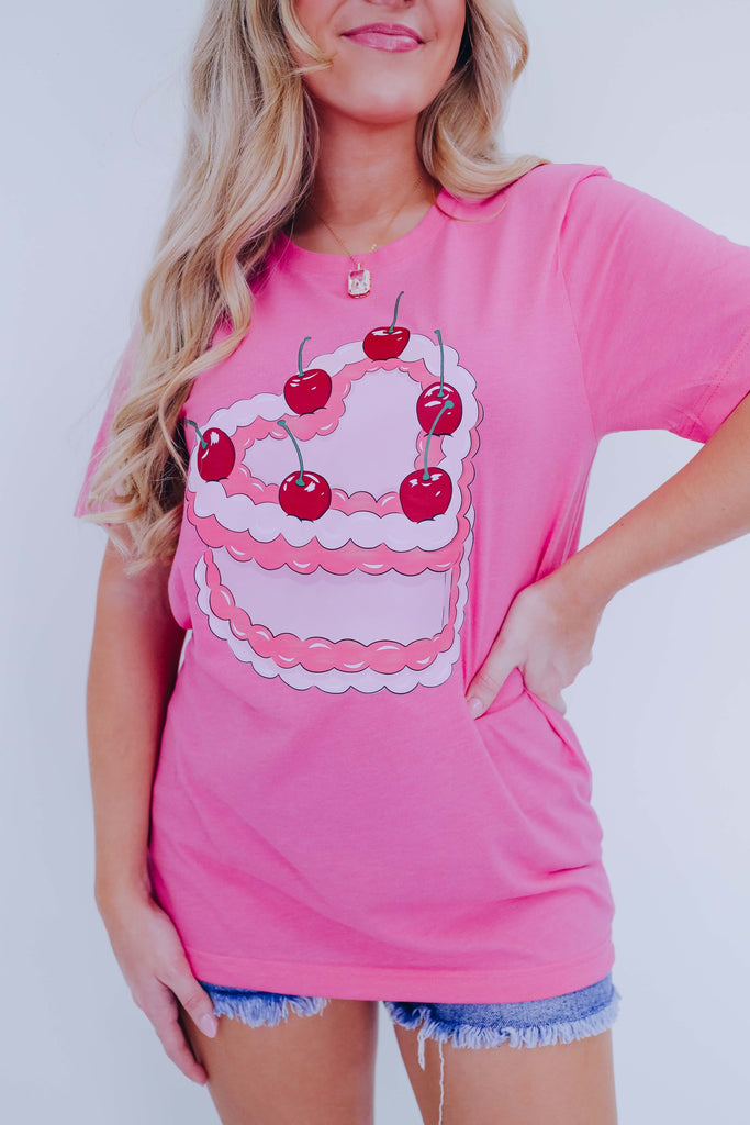 Sweet Cherries Custom Art Tee main image 1
