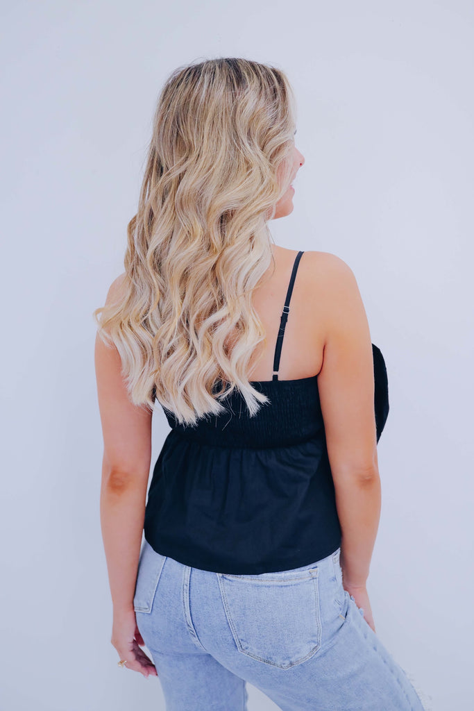 BENGALINE TOP WITH BOW DETAIL