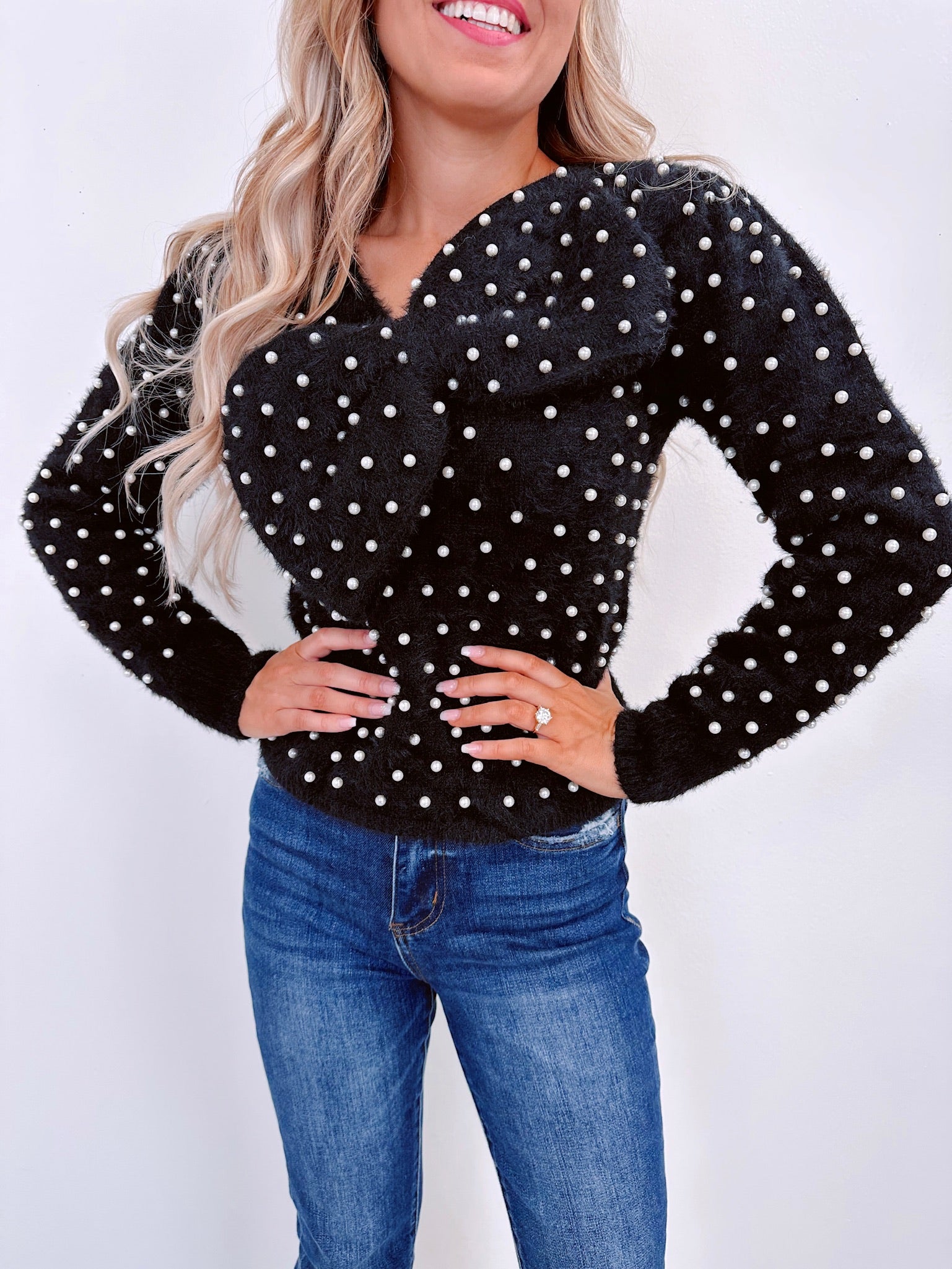 Eyelash Daisy Sweater main image 0